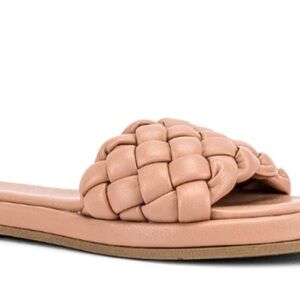 Seychelles Braided Slide Sandals - Blush